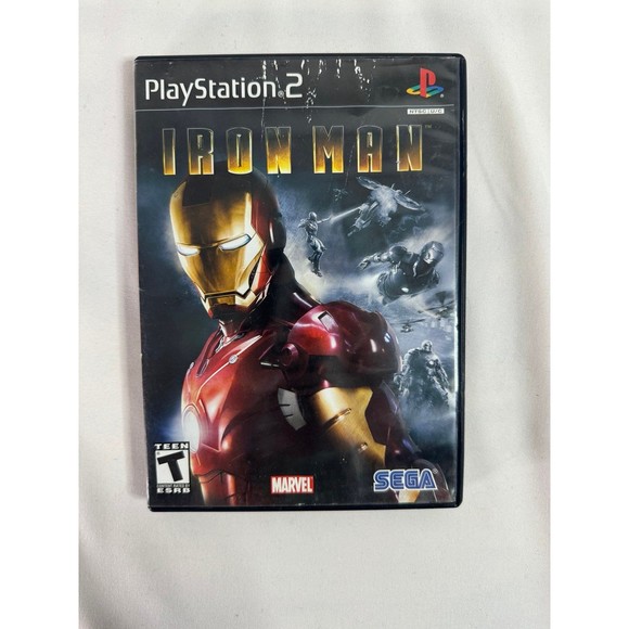 Iron Man PlayStation 2 Video Game CIB w/ Manual - Picture 2 of 7